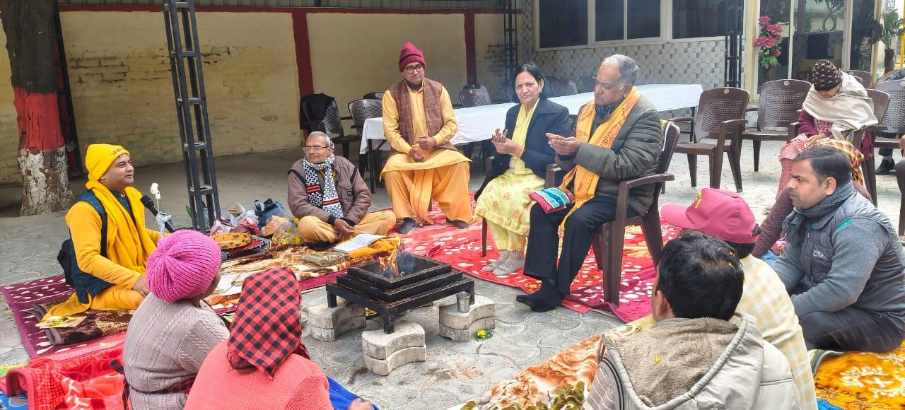 GAYATRI HAWAN/PUJA ORGANISED BY IESL TEAM AT CHESHIRE HOME  ON 06 JAN 2026