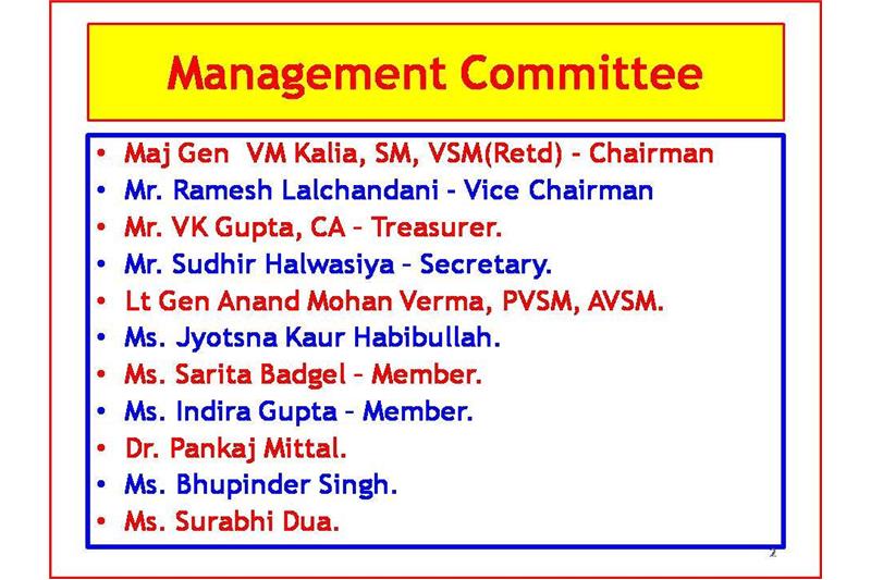 Presentation to Mrs Nita Ganguli at Cheshire Home on 15 March 2019