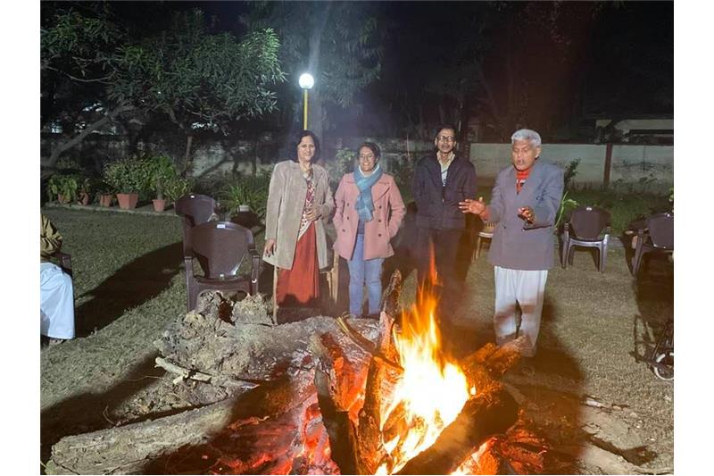 Lohri Celebrations at Cheshire Home Lucknow 14 Jan 2020