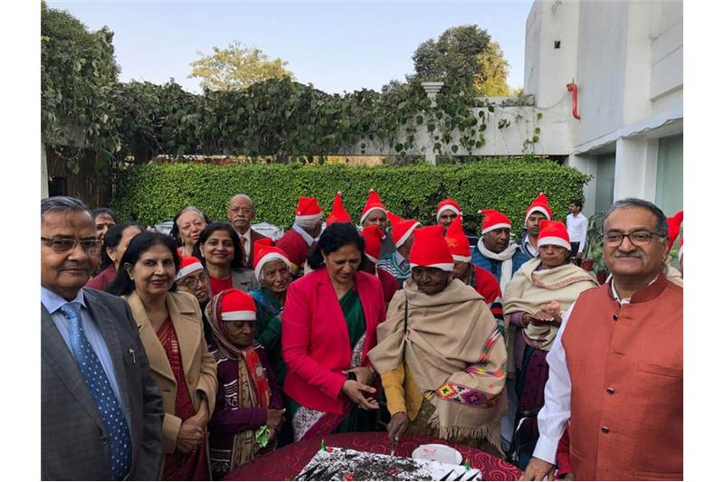 Christmas Celebrations at Clarks Awadh hosted by Colonel DD Manglik Vice President