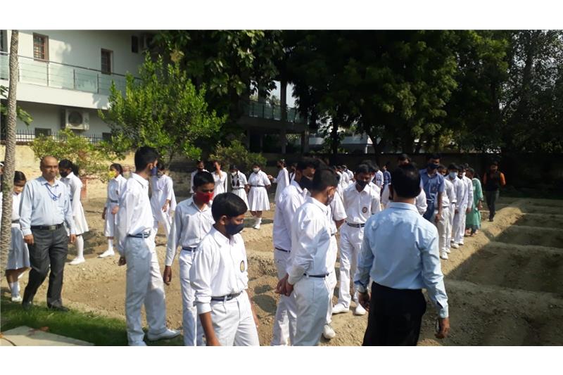 Ms Shubhangni Pathak LPS eldeco visited home on 03 Nov 2021