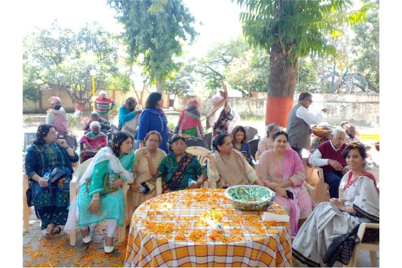 50 Years of Blissful married life celebrated at Cheshire Home by Mr Anil ;el and Ms Tara ;el  8 March 2020