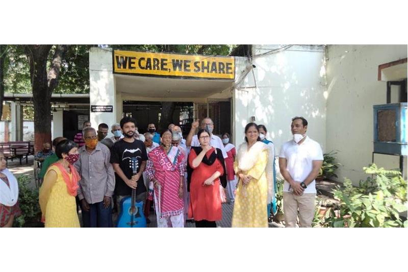 Mrs Aditi Sharma Principal (CMS) Chowk Campus, and Ms. Nava Psychological Counselor visited the Cheshire Home