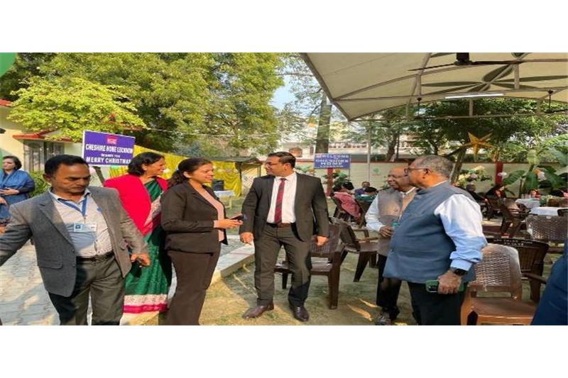 Christmas Day has been celebrated at Cheshire Home Lucknow on 25 Dec 2023
