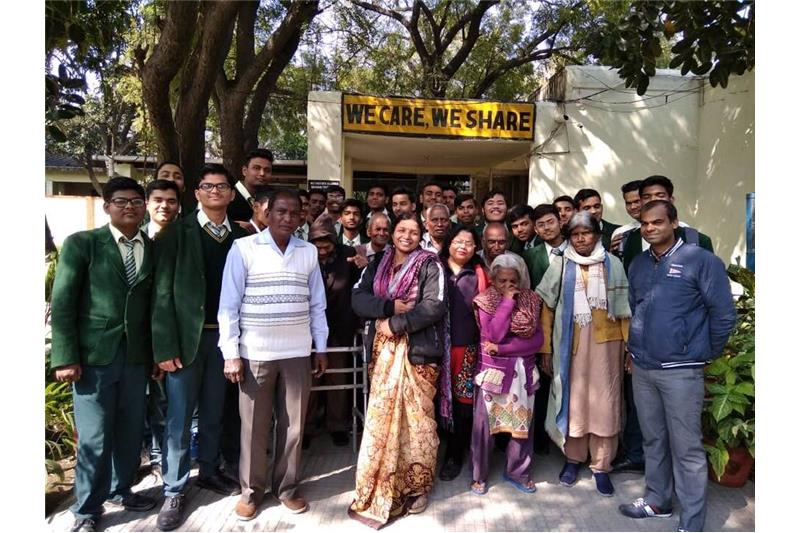 Children from SKD Academy visited the Cheshire Home Today. 29/1/2019