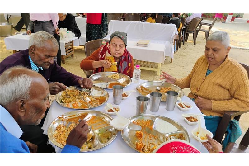 Christmas Celebration at Chehire Home 25 Dec 2024