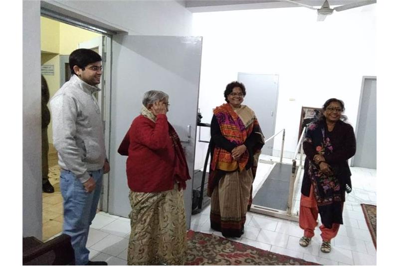 Justice Rakesh Srivastava and Family visited Cheshire Home 24 Jan 2020