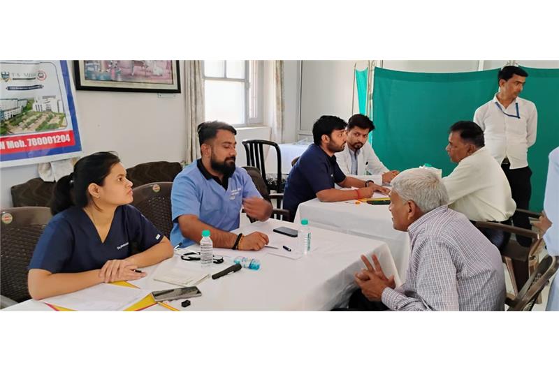 FREE MEDICAL CAMP AT CHESHIRE HOME LUCKNOW