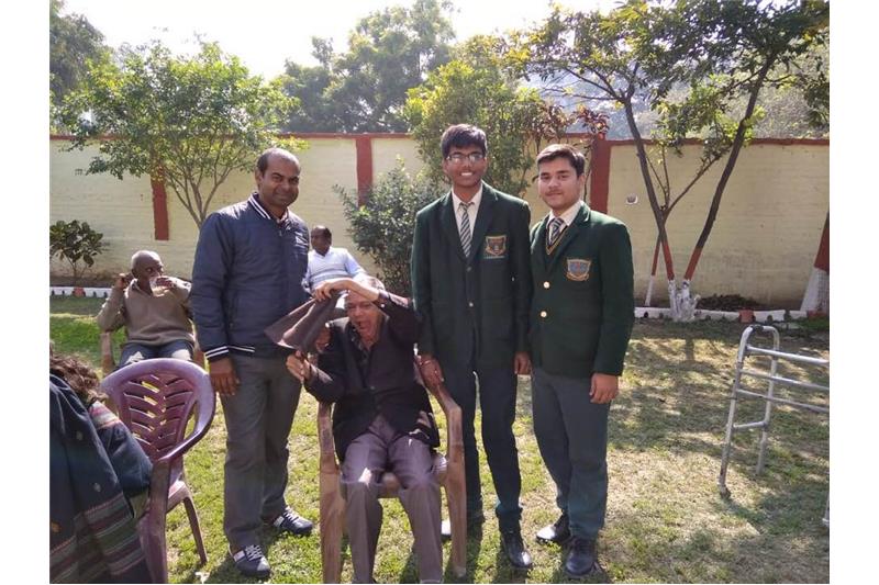 Children from SKD Academy visited the Cheshire Home Today. 29/1/2019