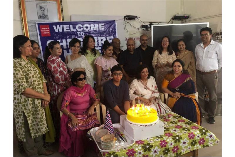 Mother’s Day celebration at Cheshire Home Lucknow 12 May 2019