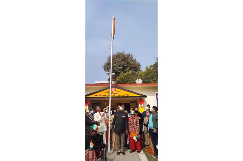 Republic Day Celebrations at Cheshire Home