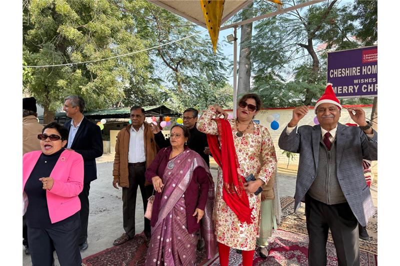 Merry Christmas  celebrated on 25 Dec 25 at Cheshire Home