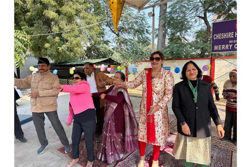 Merry Christmas  celebrated on 25 Dec 25 at Cheshire Home