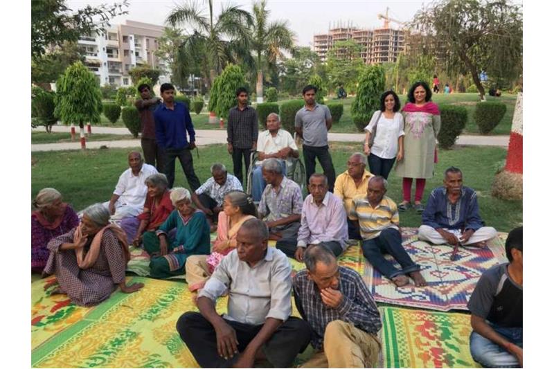 At Kalindi Park,Lucknow