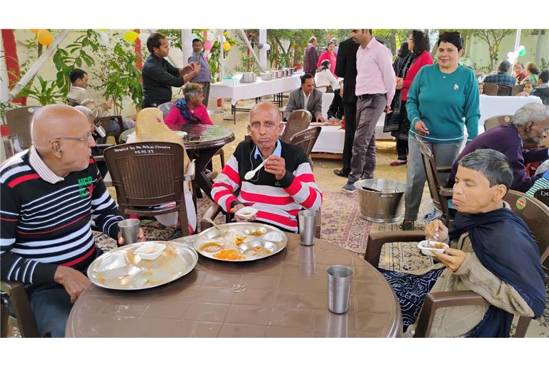 Christmas Celebration at Chehire Home 25 Dec 2024