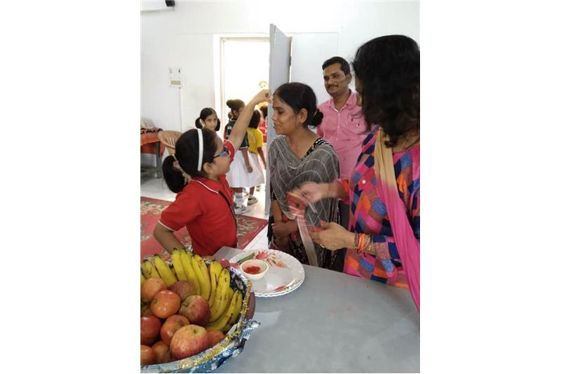 Children from DPS Eldeco celebrated Rakhi with the Residents of Cheshire Home Lucknow.