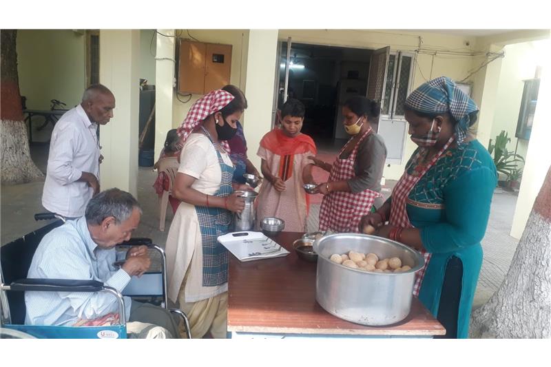 Ms Manju Kalia Madam has sponsored ;l Gappe