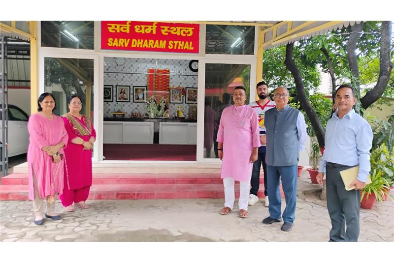 Mr DK Singh, Lokayukt UP ;vt has sponsored Lunch for the residents and staff of Cheshire Home Lucknow on 29 Sept 2024