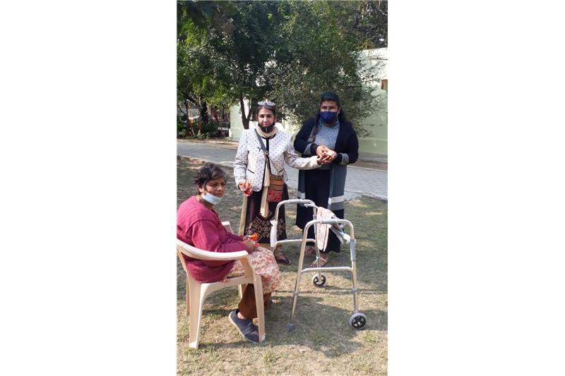 Lt col Neeta Rani Sharma celebrated birthday her daughter on 12.12.21