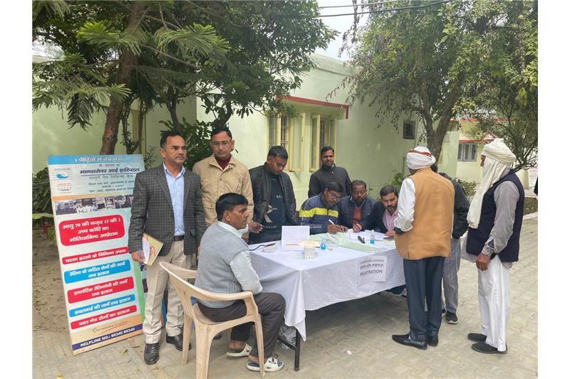 04.01.2024 - Eye Camp was organized by Mansarowar Eye Hospital Lucknow at Cheshire home 