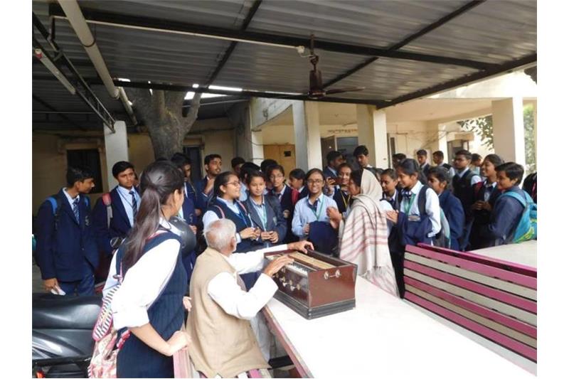 CMS Kanpur Road Children Visit Cheshire Home Lucknow