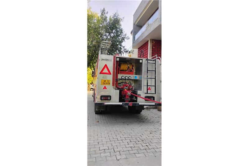 Ganga Jal delivered by UP ;vt at Cheshire home