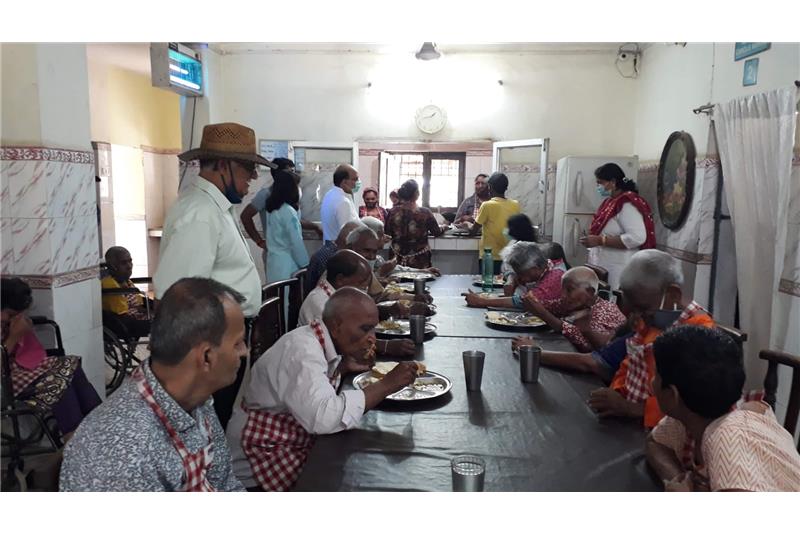 Ms Sushma Chaudhary has sponsored lunch today