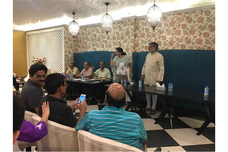 AGM and Birthday Celebrations of Cheshire Home Lucknow at Cappuccino Blast Aishbagh