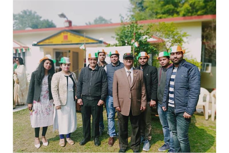 Republic Day at Cheshire Home Lucknow 2020