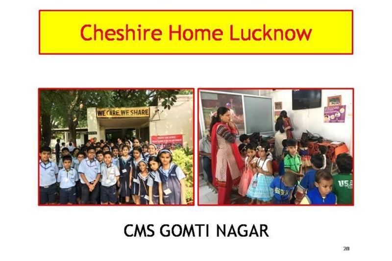 Cheshire Homes Lucknow presentation at National Council AGM at Bangalore on 24 Feb 2018