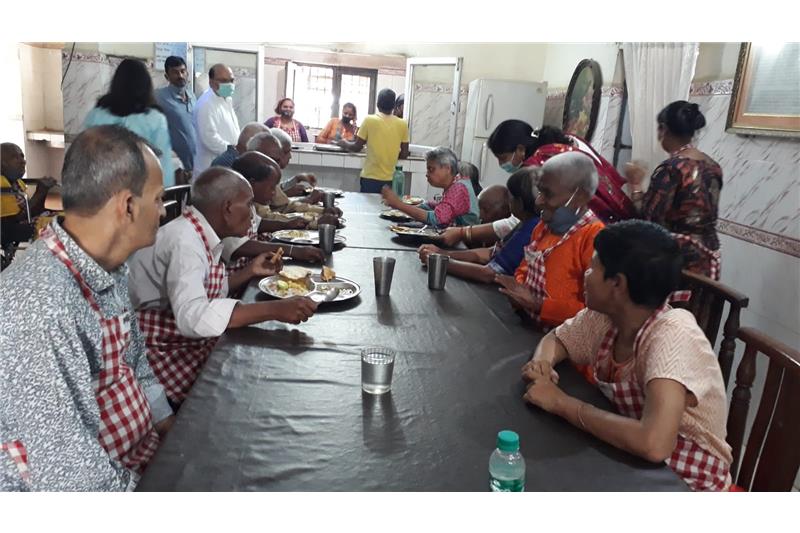 Ms Sushma Chaudhary has sponsored lunch today