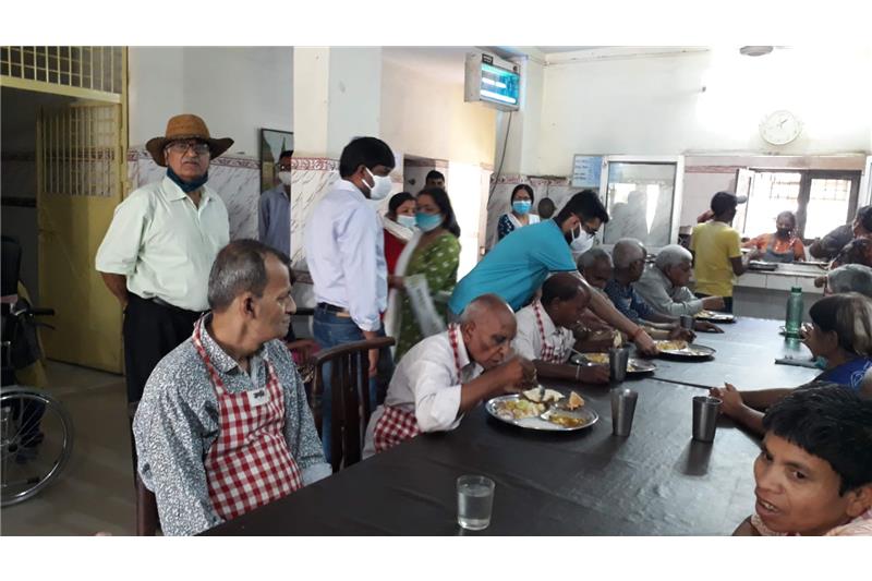 Ms Sushma Chaudhary has sponsored lunch today