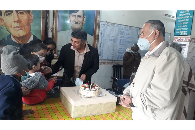 Ms Manju Kalia madam has sponsored breakfast on 20 Jan 22