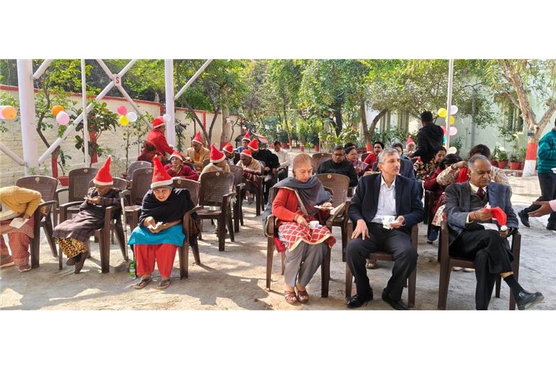 Merry Christmas  celebrated on 25 Dec 25 at Cheshire Home