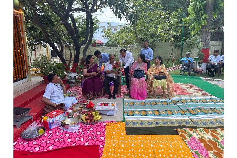 Inauguration of Multi Faith prayer at Cheshire Home inaugurated on 19 June 2023