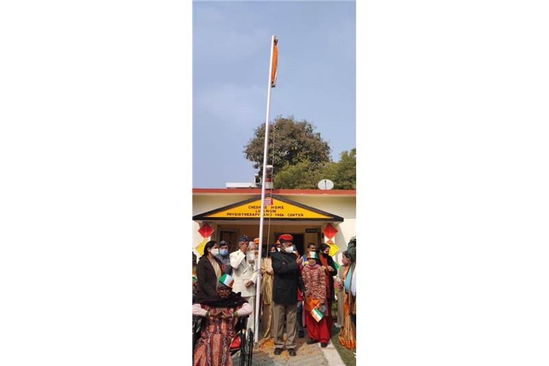 Republic Day Celebrations at Cheshire Home
