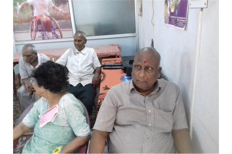 Children from DPS Eldeco visited the Cheshire Home today to celebrate Rakhi 