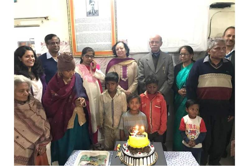 Birthday Celebrations at Cheshire Home