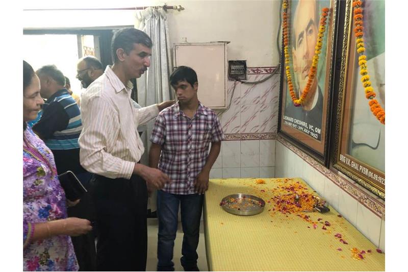 We Celebrated Birthday of Lord Cheshire and Late Brig V K Ghai at Cheshire Home 08th September 2019