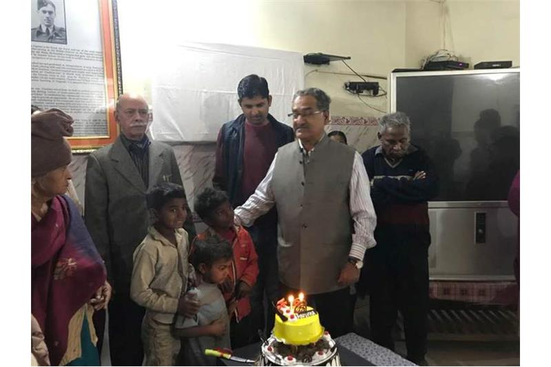 Birthday Celebrations at Cheshire Home