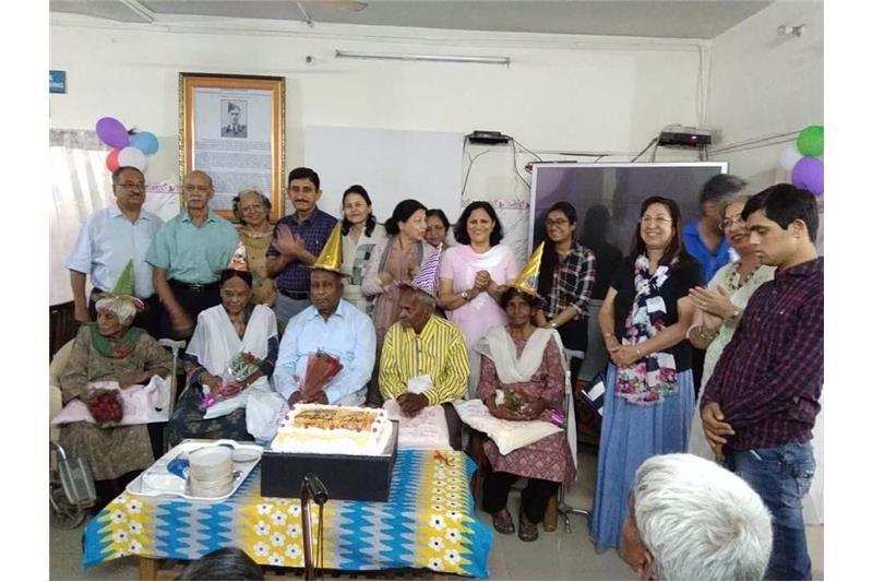 Birthday Celebrations at Cheshire Home 21st April 2019