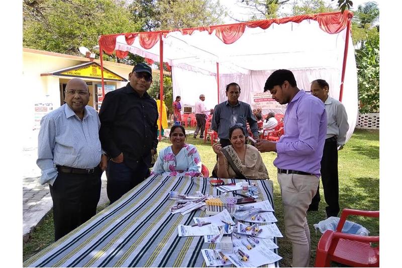 Cheshire Home organised a charitable Medical Camp 25th March 2019