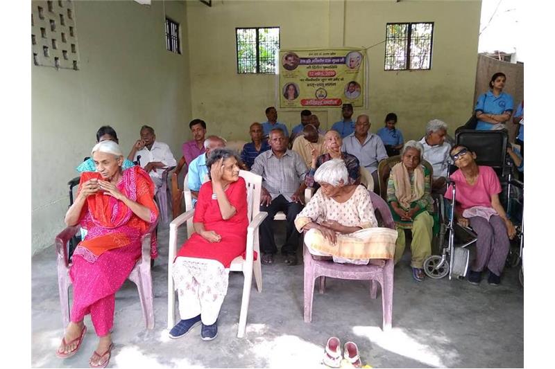 Cultural Program & Donations by Mr.Suresh Patel & BBD Students 12 April 2019