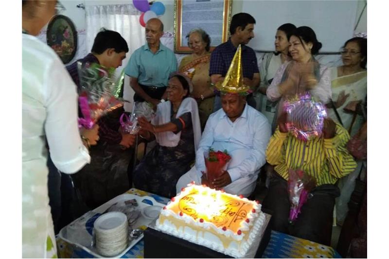 Birthday Celebrations at Cheshire Home 21st April 2019