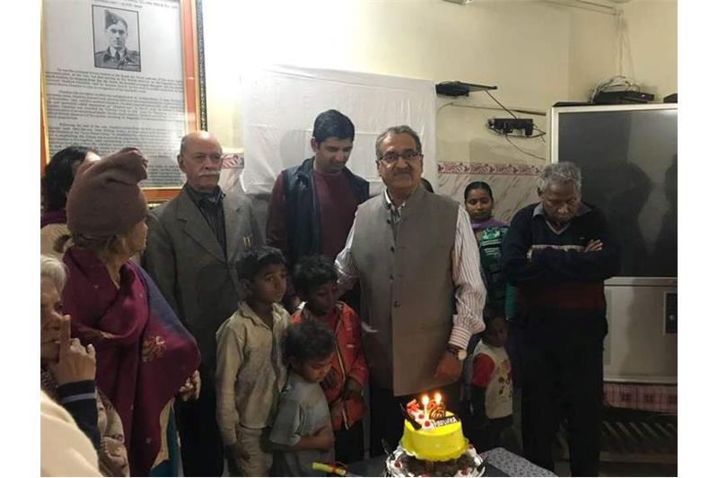 Birthday Celebrations at Cheshire Home