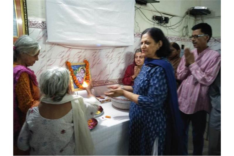 Janamashtami Pooja with Cheshire Home 2019