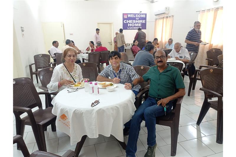 Celebration at Cheshire Home, Lucknow on 7th September 2025