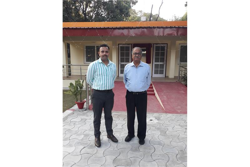 Mr Syed Ali Abbas (ADCPCE ) Office ;mti Nagar & Team of PGI Police Station Lucknow visited at Cheshire Home Lucknow on 24 Oct 2022