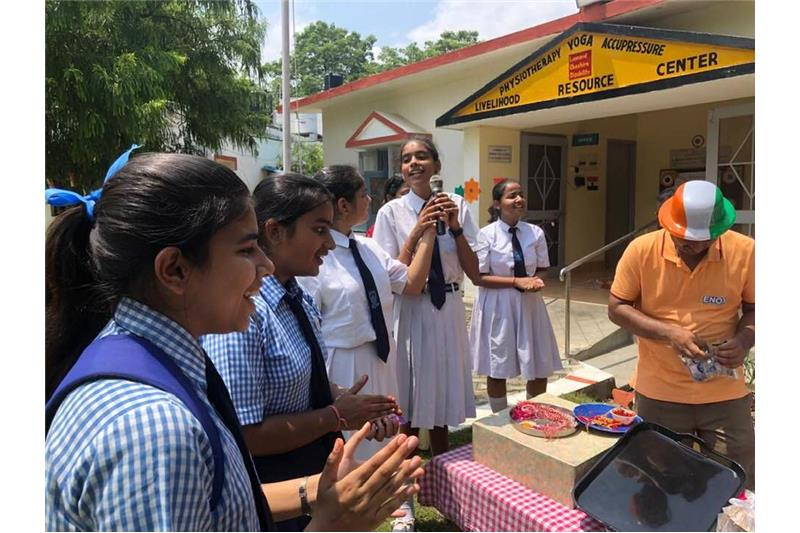 Independence Day and Raksha Bandhan Celebrations at Cheshire Home Lucknow on 15 Aug 2019