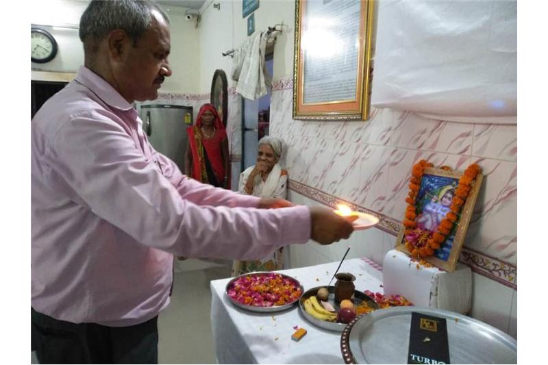 Janamashtami Pooja with Cheshire Home 2019